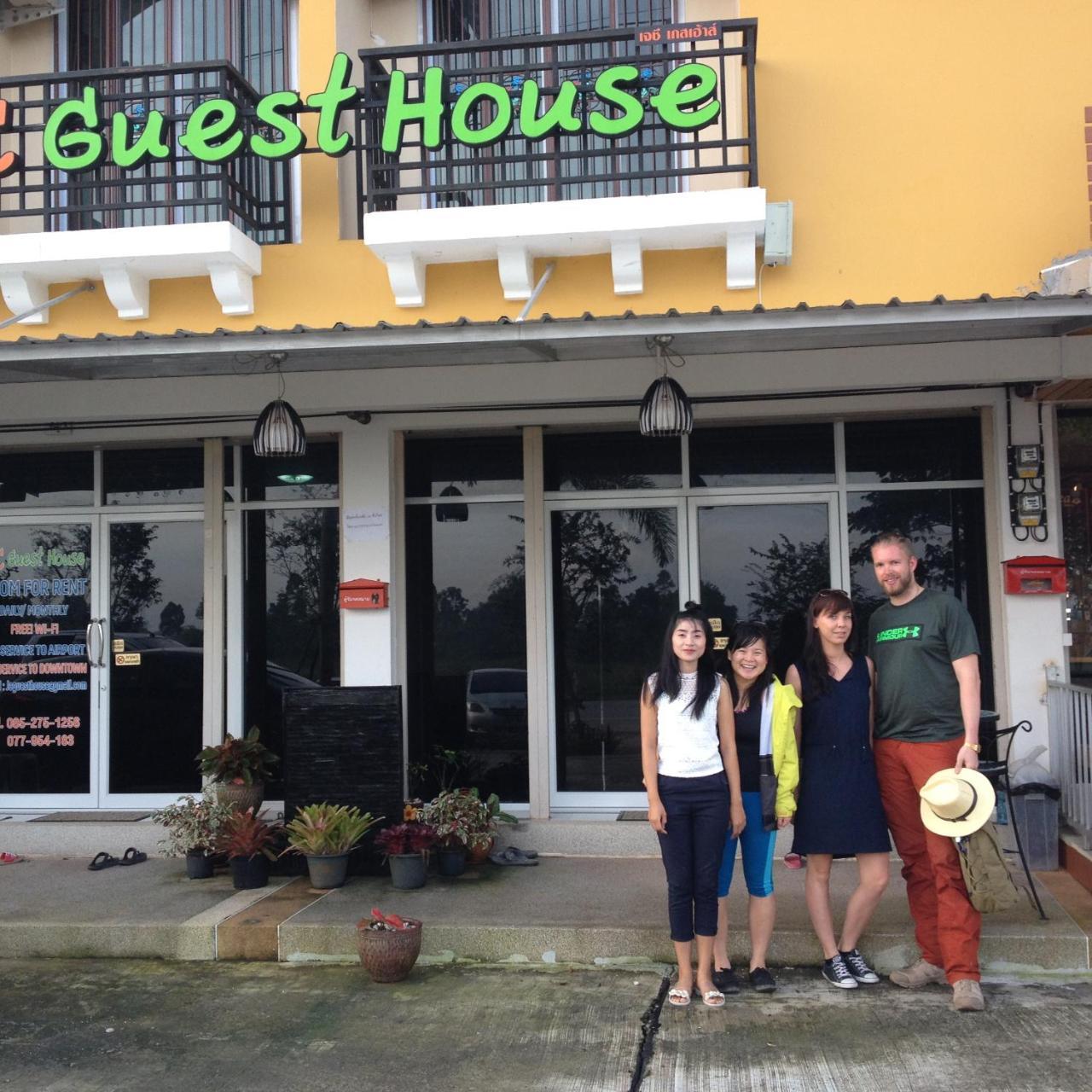 Jc Guesthouse @ Suratthani Airport Surat Thani Eksteriør bilde
