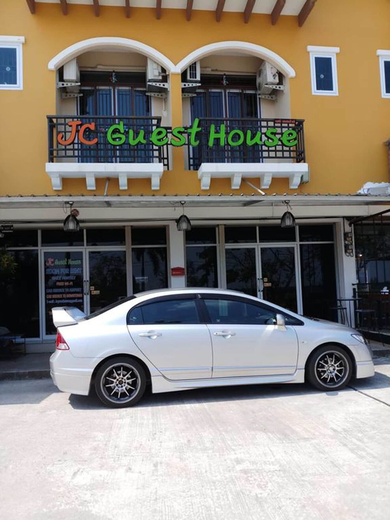 Jc Guesthouse @ Suratthani Airport Surat Thani Eksteriør bilde